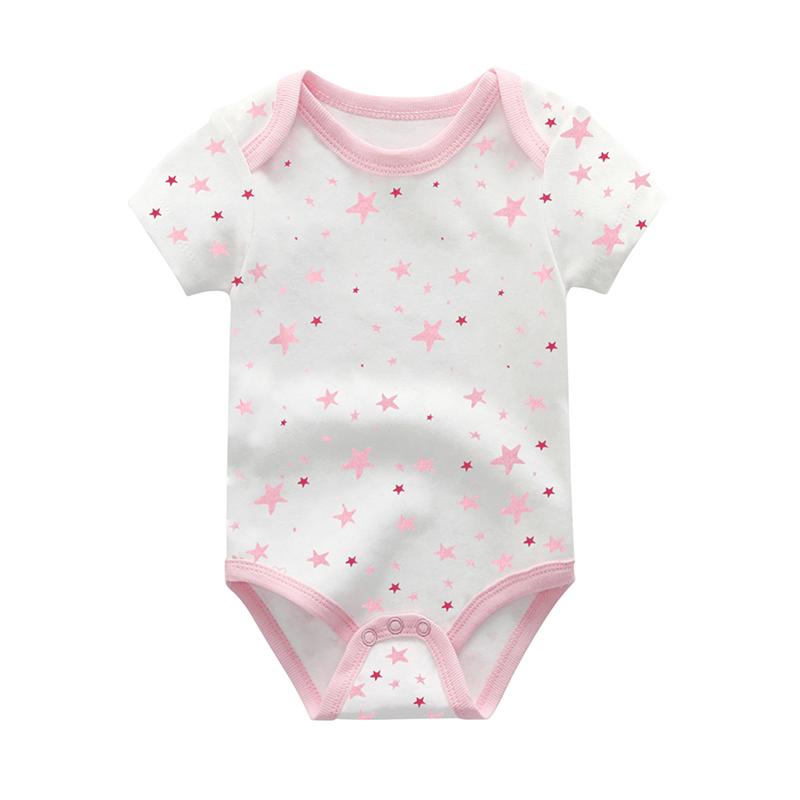 KIDDIEZOOM 5 шт. Модные детские боди для мальчиков и девочек, 100% хлопок, мягкая одежда для новорожденных