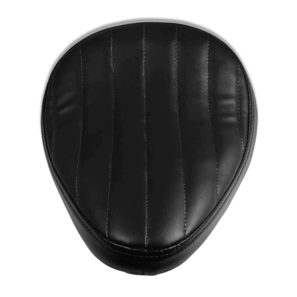 Karun Motorcycle Slim Solo Seat Universal Leather Low Profile Cushion для Cruiser Bobber Chopper ДЛЯ Harley ДЛЯ Honda ДЛЯ Yamaha ДЛЯ Suzuki ДЛЯ