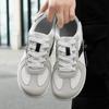 Fashion Minimalist Wide Toe Shoes Mens Lace Up Barefoot Sneaker Quality Training Shoes Men's Soft Bottom White Casual Sports Vintage Boa