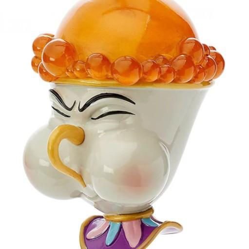 Anime Figure Beauty And The Beast Toys Night Lights Candlesticks Cogsworth Clock Ornaments Collectible Model Gift