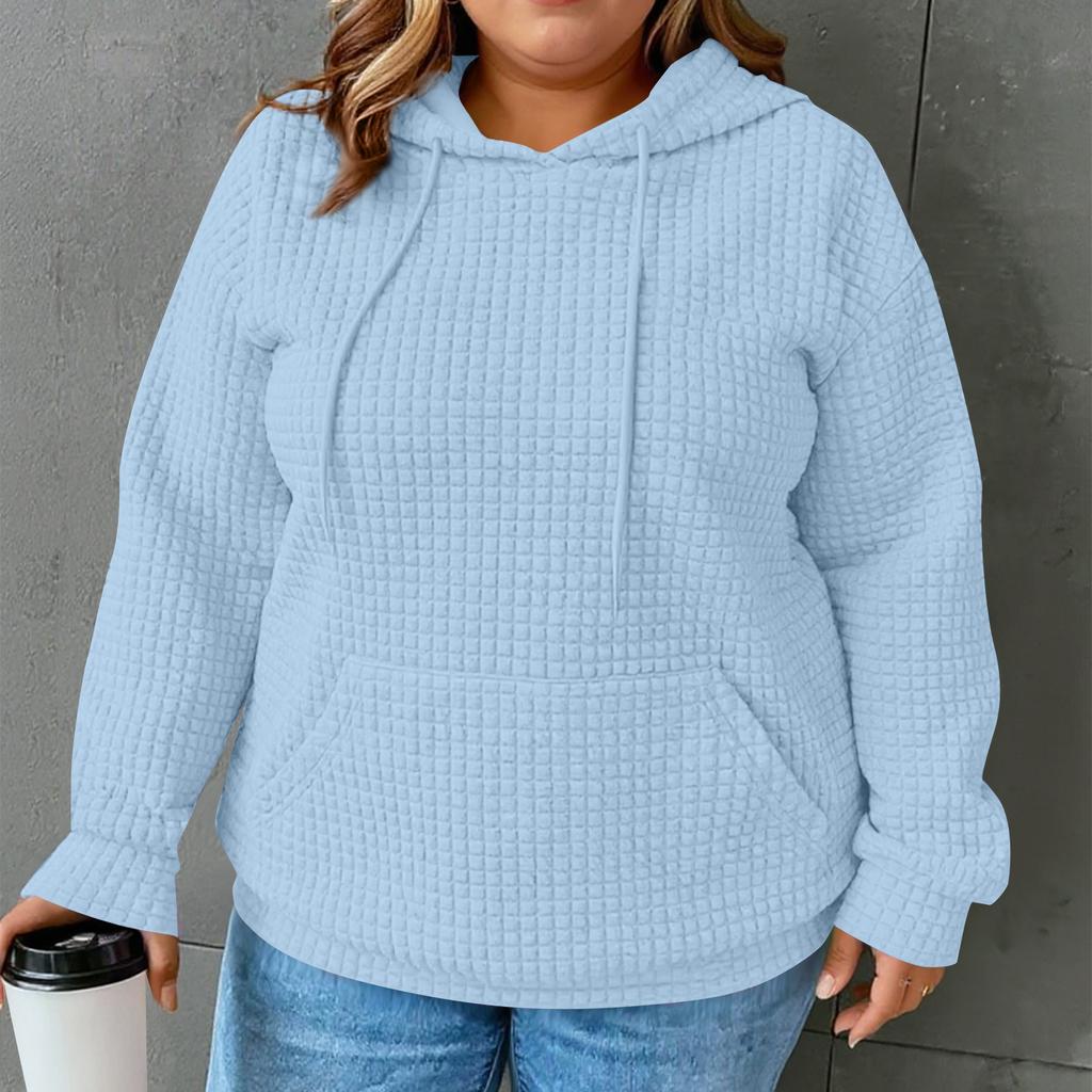Женские толстовки с капюшоном, с длинным рукавом, повседневные, со шнурком, свитшоты, пуловер, карманы, топы