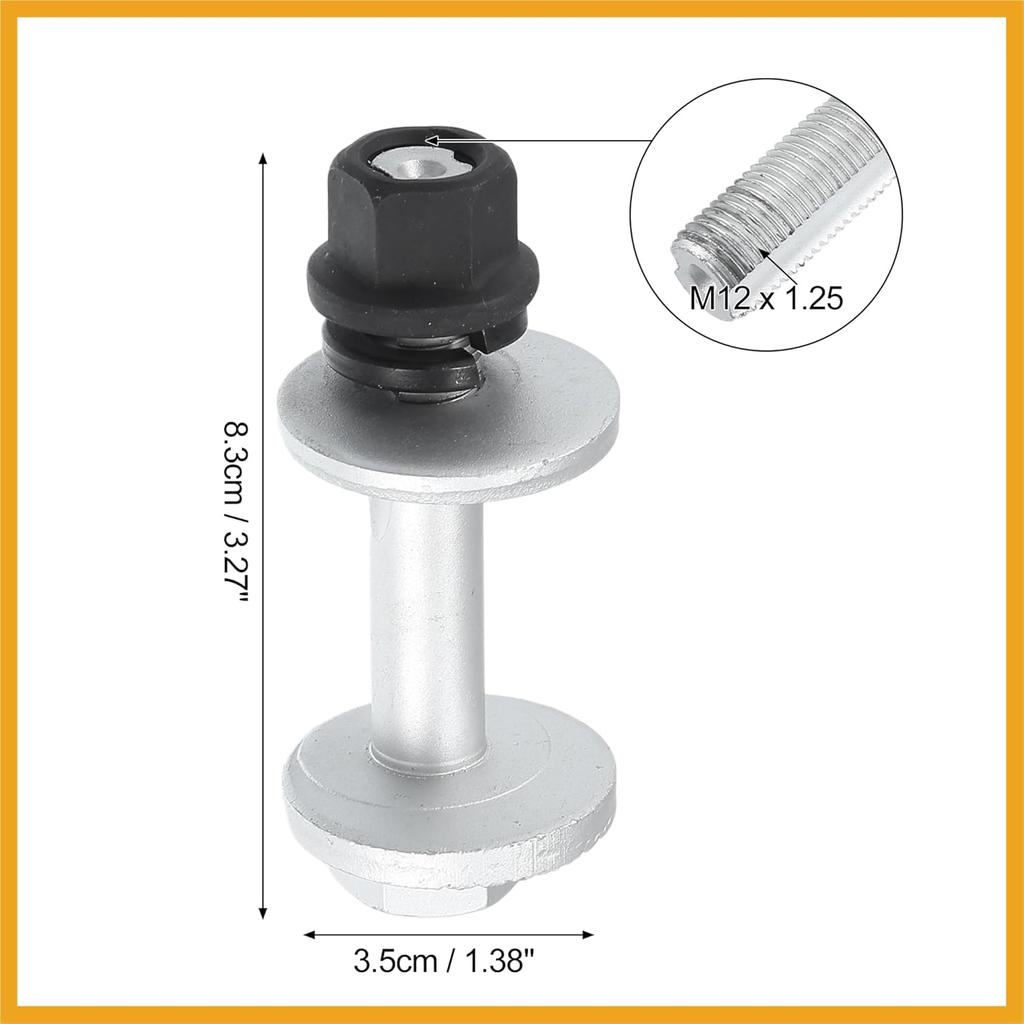 Car Camber Adjusting Eccentric Bolts Lockout Kit Suspension Control Arm Repair Bolt for Hyundai Elantra 2007-2011 No.552202H100 1 Set Replacement