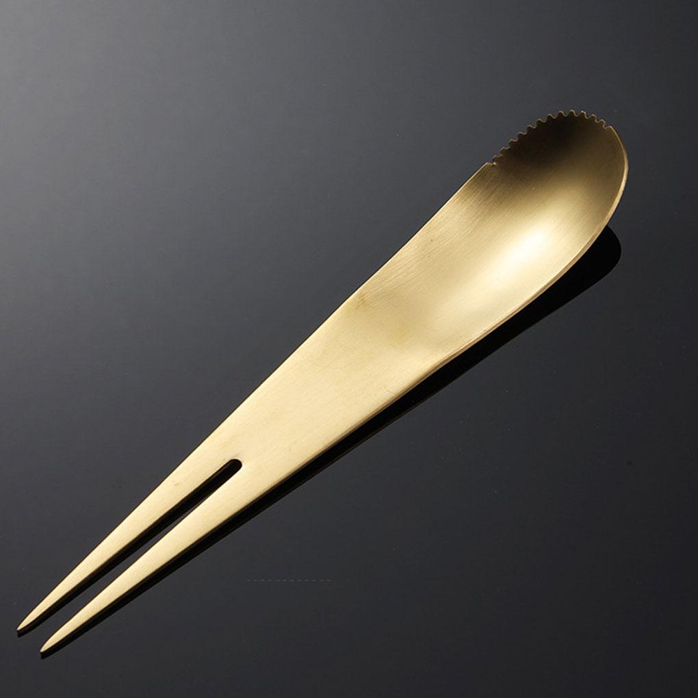 Вилка для десерта Ложка для фруктового салата Инструмент для помешивания Посуда из нержавеющей стали Столовые приборы Кухонные гаджеты Bento Декор для