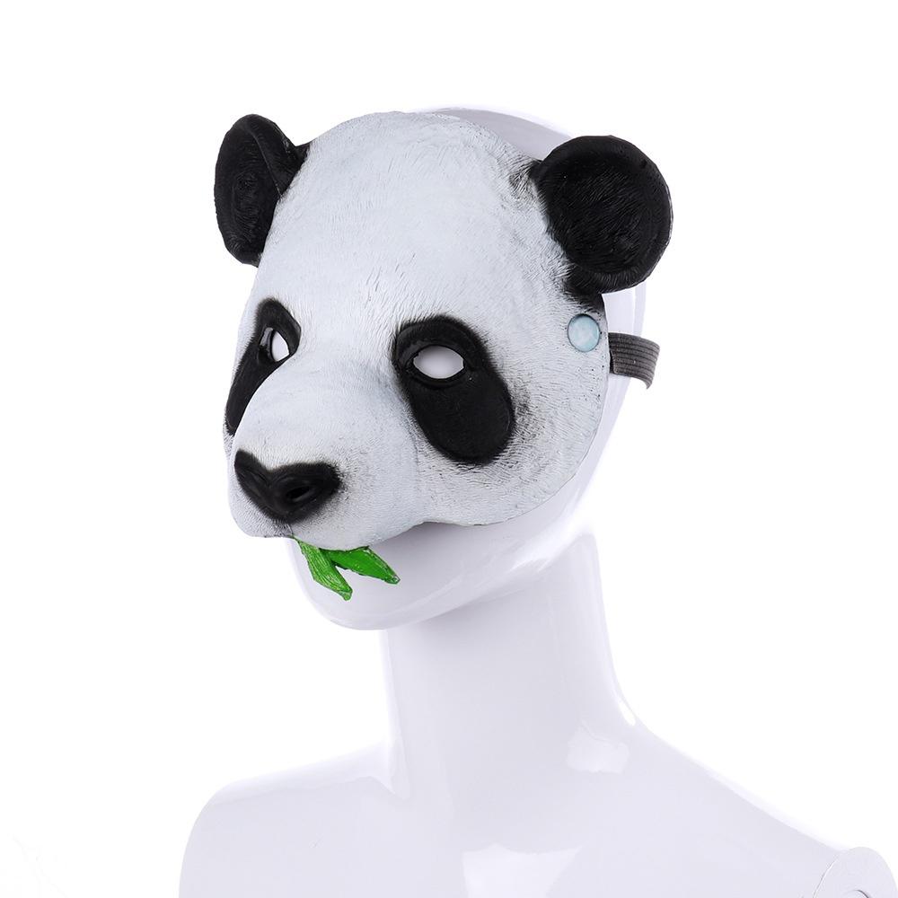 Funny Giant Panda Mask 3D PU Foam Animal Mask Female Male Carnival Party Club Cosplay Mask