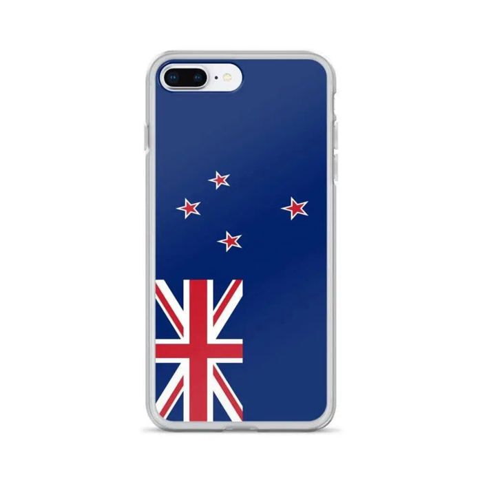 Coque Télephone Drapeau Nouvelle-Zélande - iPhone 7 Plus