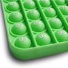 Поп-ит Цифры 100 Сенсорный Математический Манипулятив (зеленый) Большой развивающий Pop It с последовательными числами. Канцелярский набор, дружелюбный к детям с аутизмом/СДВГ, идеален