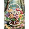 Animal DIY Partial Diamond Pearl Dot Painting 30x40cm Pearl Painting Art Kits Special Shape for Home Wall Decor