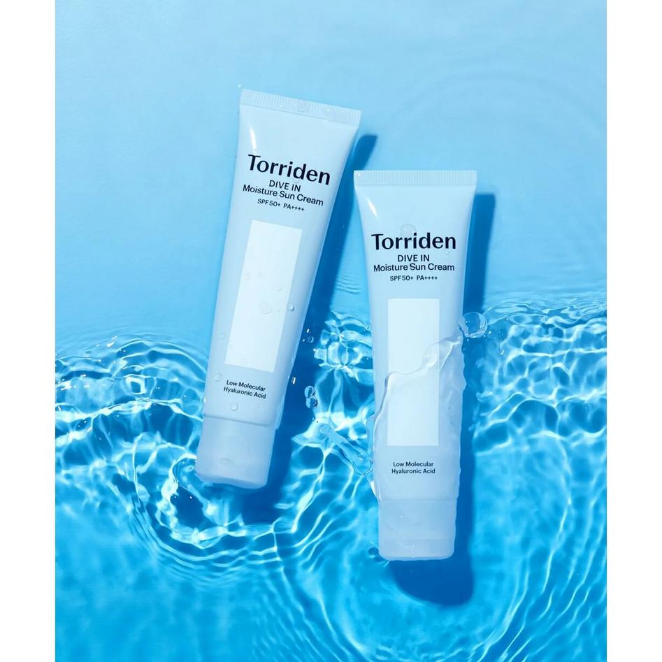 TORRIDEN Солнцезащитный крем Dive-In Moisture SPF50+ PA++++ / Увлажняющий, Корейская косметика, K-beauty