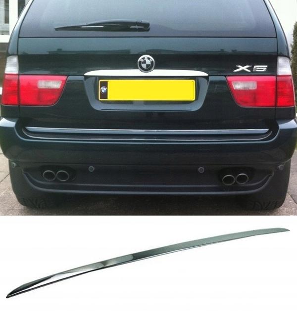 BMW X5 E53 CHROME Strip Chrome-plated On the Flap Tuning