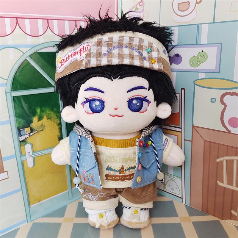 Плюшевая кукла Wang Hedi 20 см - милый подарок для ребенка-знаменитости