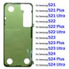 Клейкая наклейка на заднюю крышку для Samsung S20 S21 S22 S23 S24 Plus Ultra, водонепроницаемая наклейка на заднюю крышку