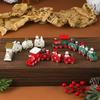 New Christmas Train Decor Ornaments Merry Christmas Small Train Ornaments Window Decorations For Home New Year 2025 Gifts