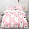 New 3D Print Halloween Boo Cartoon Bedding Set,Duvet Cover Bed Set Quilt Cover Pillowcase,King Queen Twin Size Boys Girls Adults