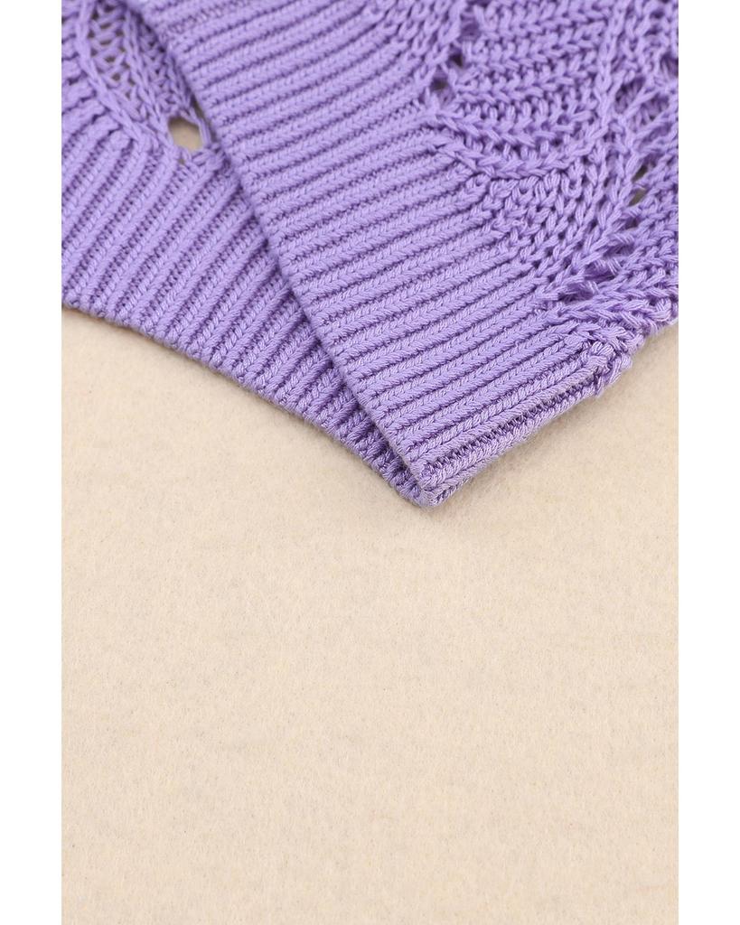 Azura Exchange Вязаный свитер с цветными блоками