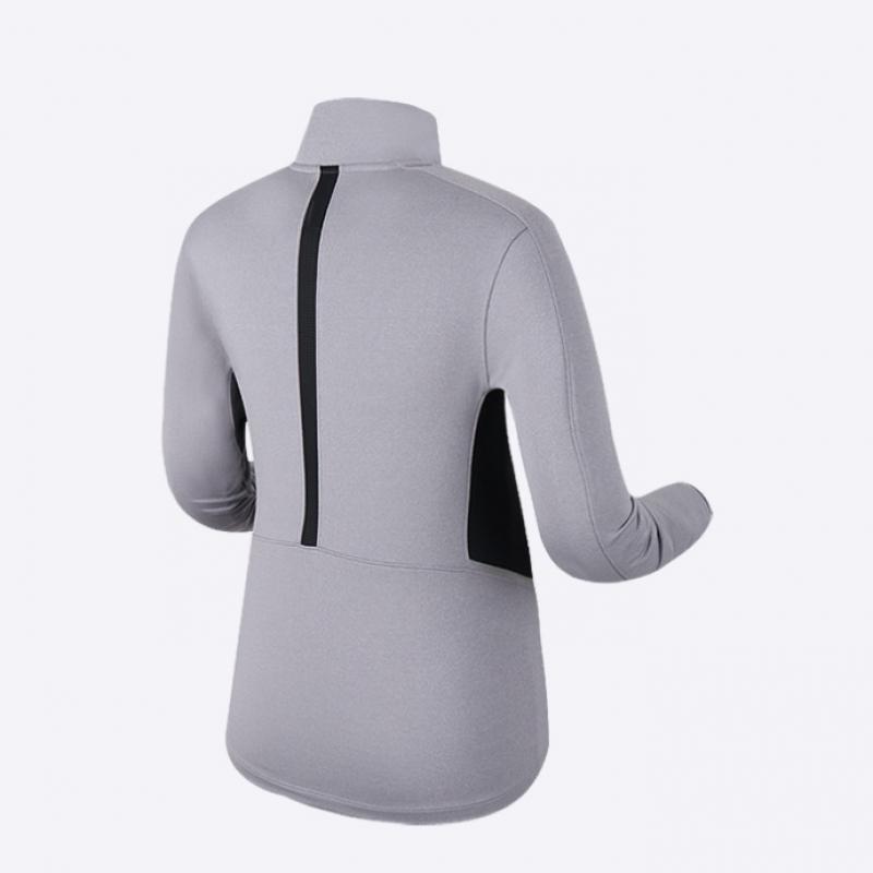 New Balance Women S Free Motion Training Zip Up Grey