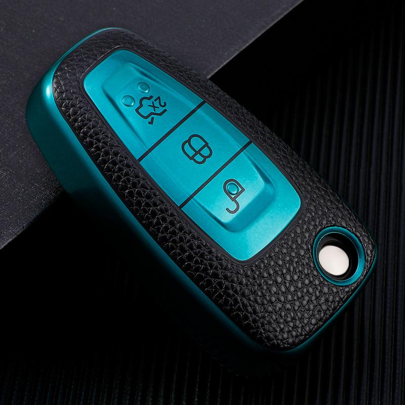 Чехол для ключа Ford Kuga '13-'19 / Focus '17-'18 с пряжкой