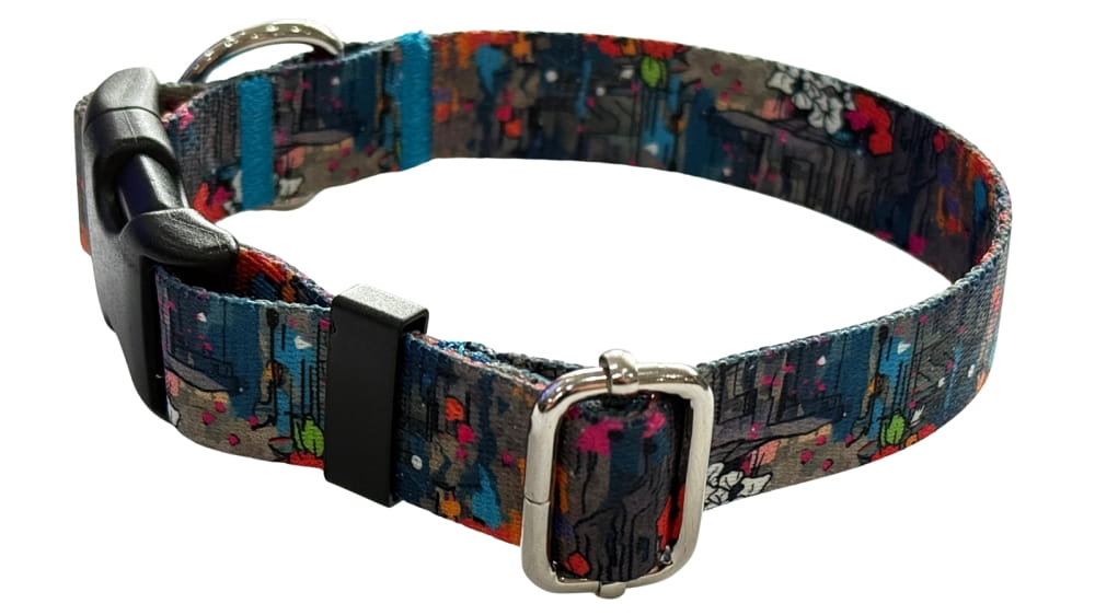 Dog Collar 2.5 cm with buckle Adjustable Graf Zepnij Dog Collar 2.5 cm with buckle Adjustable Graf Zepnij XL: 50-75cm