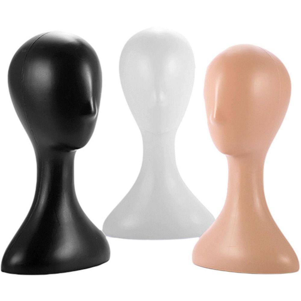 Wide Home Living Display Stand Plastic Mannequin Head Model Women's Model Wig Holder Display Stand