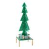 Electronic Christmas Tree Colorful LED Automatic Rotating Music Tree Assembly Kit DIY Teaching Set
