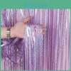 Charming Green 3m Reflective Rain Curtain Great For Holiday Celebrations And Parties Theme