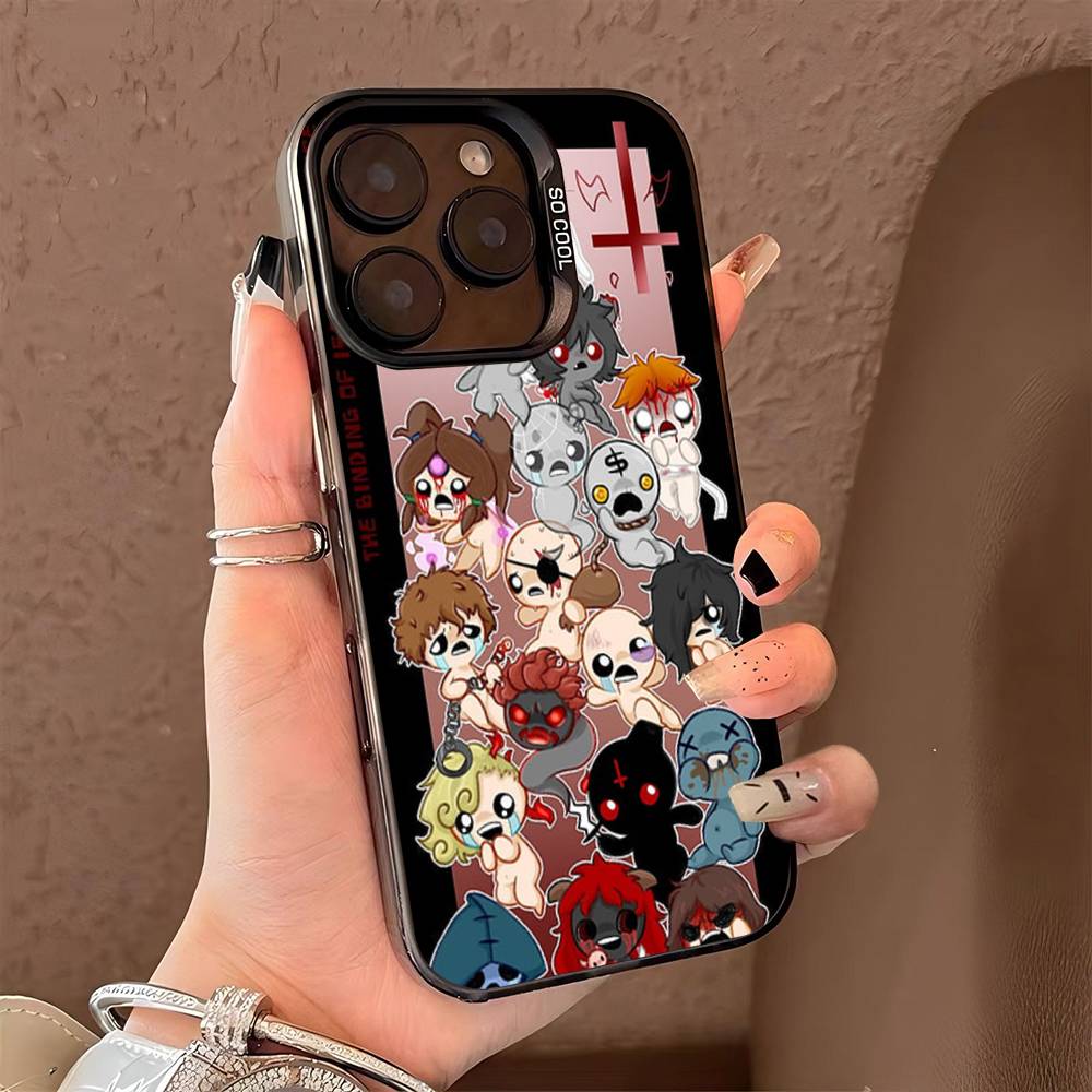 Чехол для телефона The Binding Of Isaac для iPhone 17 Air 16 15 14 13 12 11 Pro Max Цветная жесткая крышка