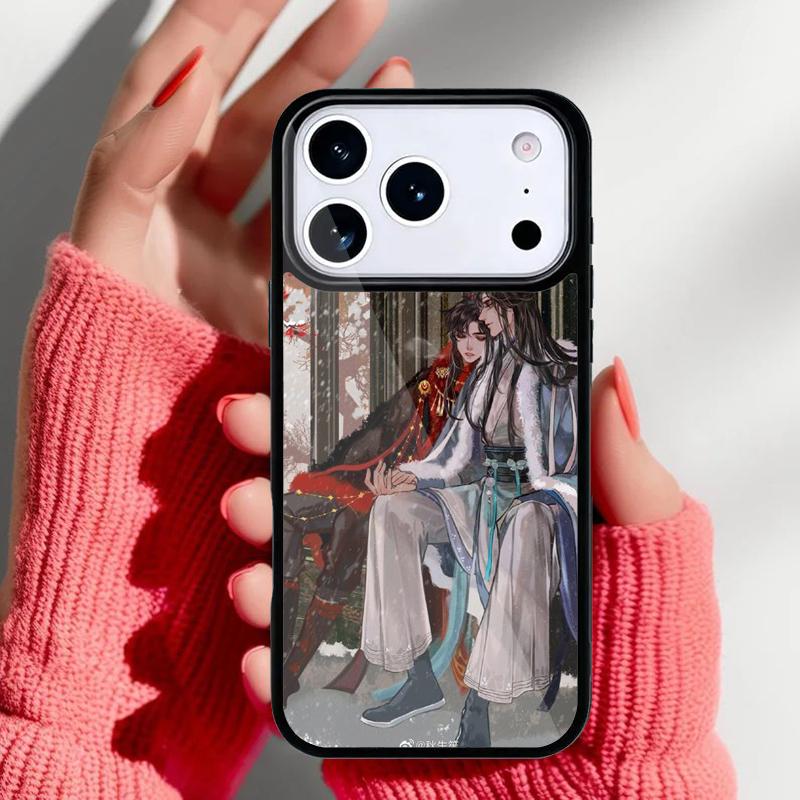 Аниме Мо Дао Цзу Ши Чехол для телефона iPhone 17 16 15 14 13 Pro Max Задняя крышка для 12 11 Pro Coque