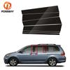 6Pcs Car Pillar Posts Door Window Cover Trim Stickers for Honda Odyssey 2005-2010 Car Exterior Accessories