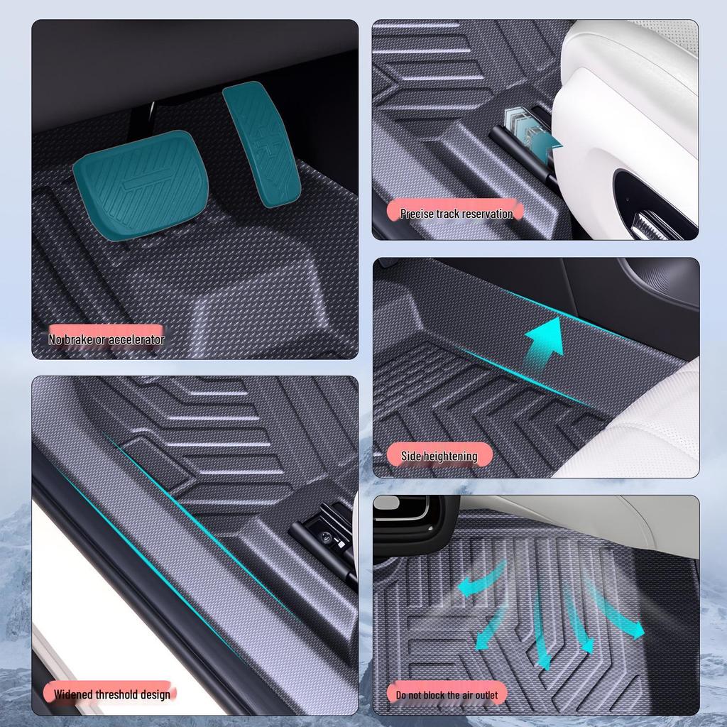 AION i60 2026 Коврики для пола из ТПЭ - Аксессуары для интерьера автомобиля с полным покрытием