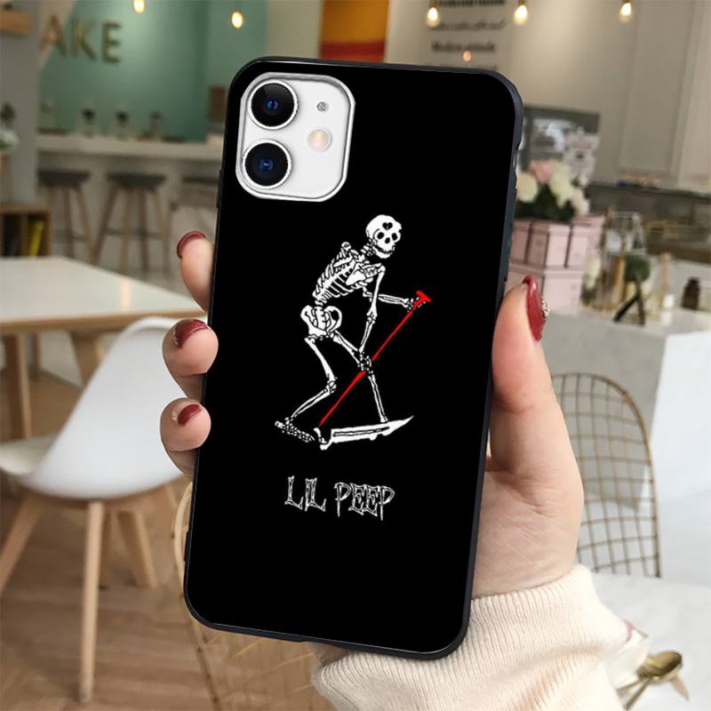 Yinuoda Чехол для телефона Lil Peep Hellboy Love для iPhone 11 12 13 mini pro XS MAX 8 7 6 6S Plus X 5S SE 2020 XR