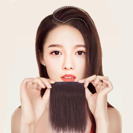 Парик колодки невидимый густые волосы гладкие пушистые накладные волосы клипса для красоты