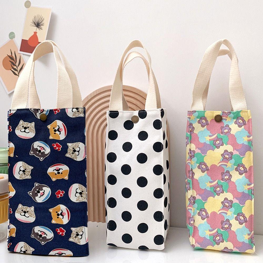 Portable Mug Holder Tote Bag Water Bottle Bag Cup Sleeve Beverage Bag Tumbler Case Holder
