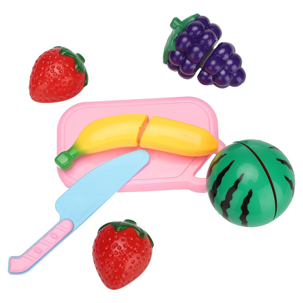 Детские игрушки для резки фруктов, пластиковая кухня, ролевые игры, набор игрушек для резки фруктов для малышей