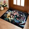 Custom Name Fire Ice Living Room Non-Slip Area Rug Soft Carpet for Bedroom Kids Playroom Sofa Office Home Decor Doormat