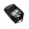 Portable Cloth Football Boot Bag Breathable Lightweight Golf Shoe Bag With Zipper Dustproof Shoe Carrier Bag Unisex Easy Storage