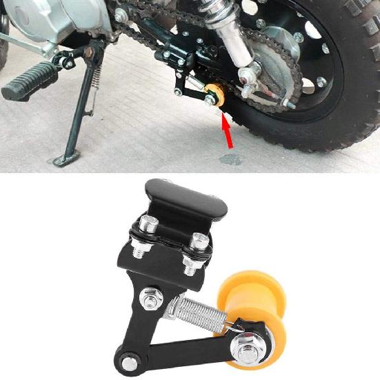 Motorcycle Adjustable Chain Tensioner Bolt on Roller - Universal Modified Accessory Tool for Optimal Performance and Safety