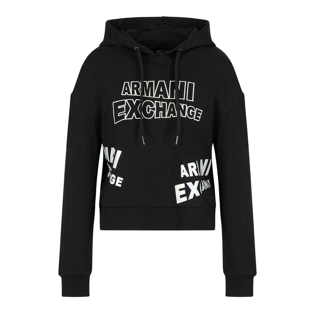 Armani Exchange Womens/Ladies Pull Over Hoodie