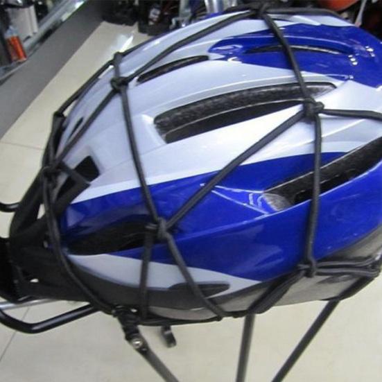 Мотоцикл Велосипед 6 крючков Багажник на топливный бак Держатель для шлема Сетка Эластичная сетка