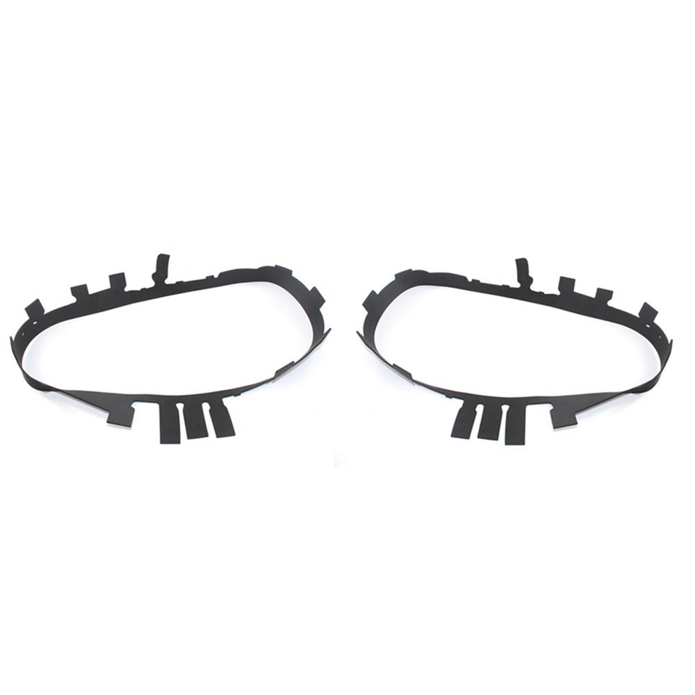Left & Right Headlight Lens Trim Gaskets Replacement For Corvette C6 2005-2013