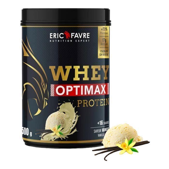 Whey Concentrée Eric Favre - Whey Optimax Protein - Vanilla 500g