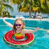 Watermelon Pattern Swimming Circle Adult Kids Inflatable Mattress Pool Party Swimming Laps Summer Beach Float Water Sports