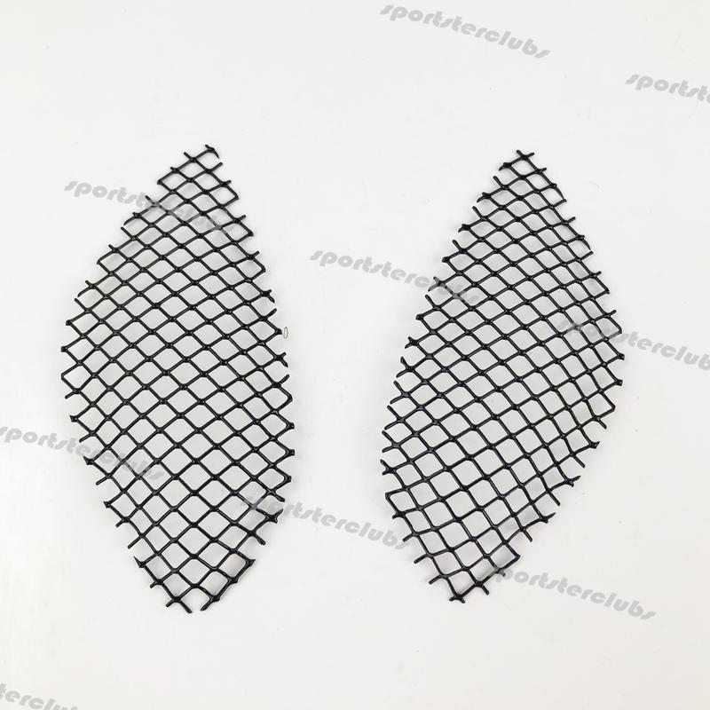 For Suzuki K6 GSX-R600 GSX-R750 2006-2007 GSXR600 GSXR750 GSX-R 600/750 Motorcycle Air Intake Tube Duct Grilles Metal Vent Mesh