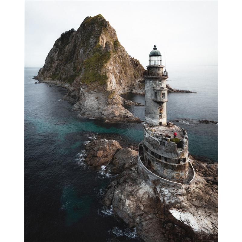 5D DIY Алмазная картина Природа Пейзаж Дом Строительство Алмазная вышивка Картина Полная круглая Алмазная мозаика DIY Домашний декор Подарок