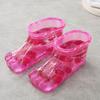 1 Pair Massage Foot Bath Shoes, Portable Feet Soaking Tub Feet Spa Shoes, Pedicure PVC Tall Foot Soaker for Foot Massage Relax