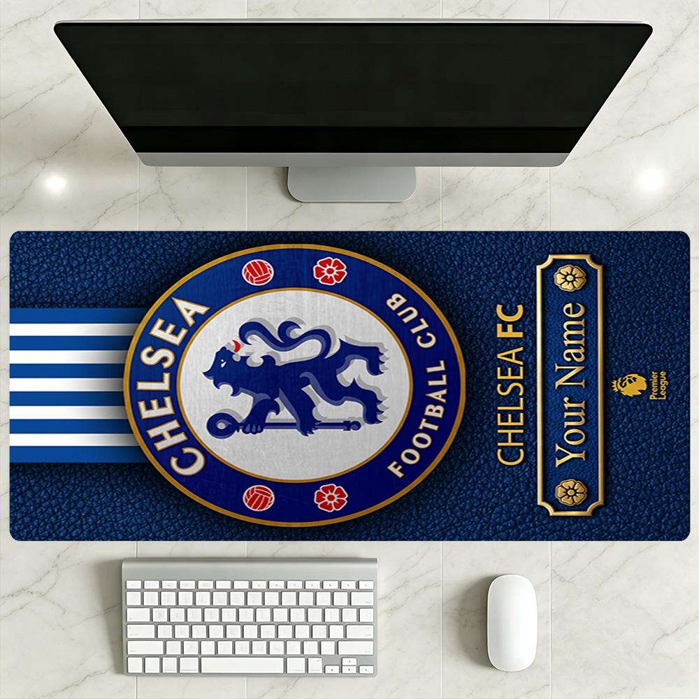 Chelsea Fc Football Player Customizable Name Mouse Pad Office Mouse Mats Study Desk Mat Non-Slip Rubber Base Perfect for Office Laptop Gaming Setup