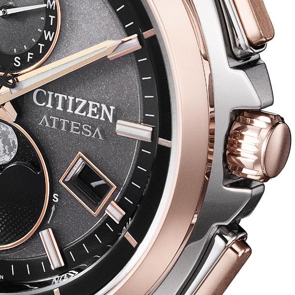 Citizen BY1004-17X ( Watch ATTESA Solar-powered Eco-Drive Radio-controlled Direct Flight Moon Phase)
