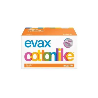 Ежедневные прокладки Evax, похожие на хлопок, 40 шт.