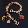 1 шт., сменная цепочка для кошелька, ремни для цепочек, подвеска в виде тыквы, удлинитель для кошелька, декоративные цепочки для сумок на Хэллоуин