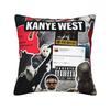Декоративные наволочки K-kanyes W-wests Смешные Мем Мерч Спальня Подушка-плед Чехол Доставка со склада Разные размеры