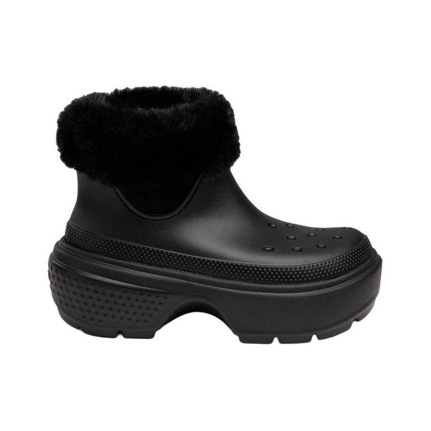 Crocs Кроссовки унисекс Stomp Lined Boot черного цвета 208718-001