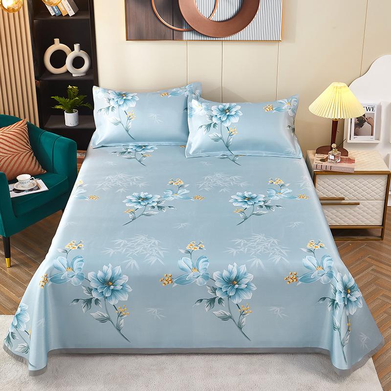Коврик Ice Silk, комплект из трех предметов, складной коврик, пригодный для машинной стирки, летний коврик для кондиционирования воздуха, домашний ротанговый коврик, постельное белье